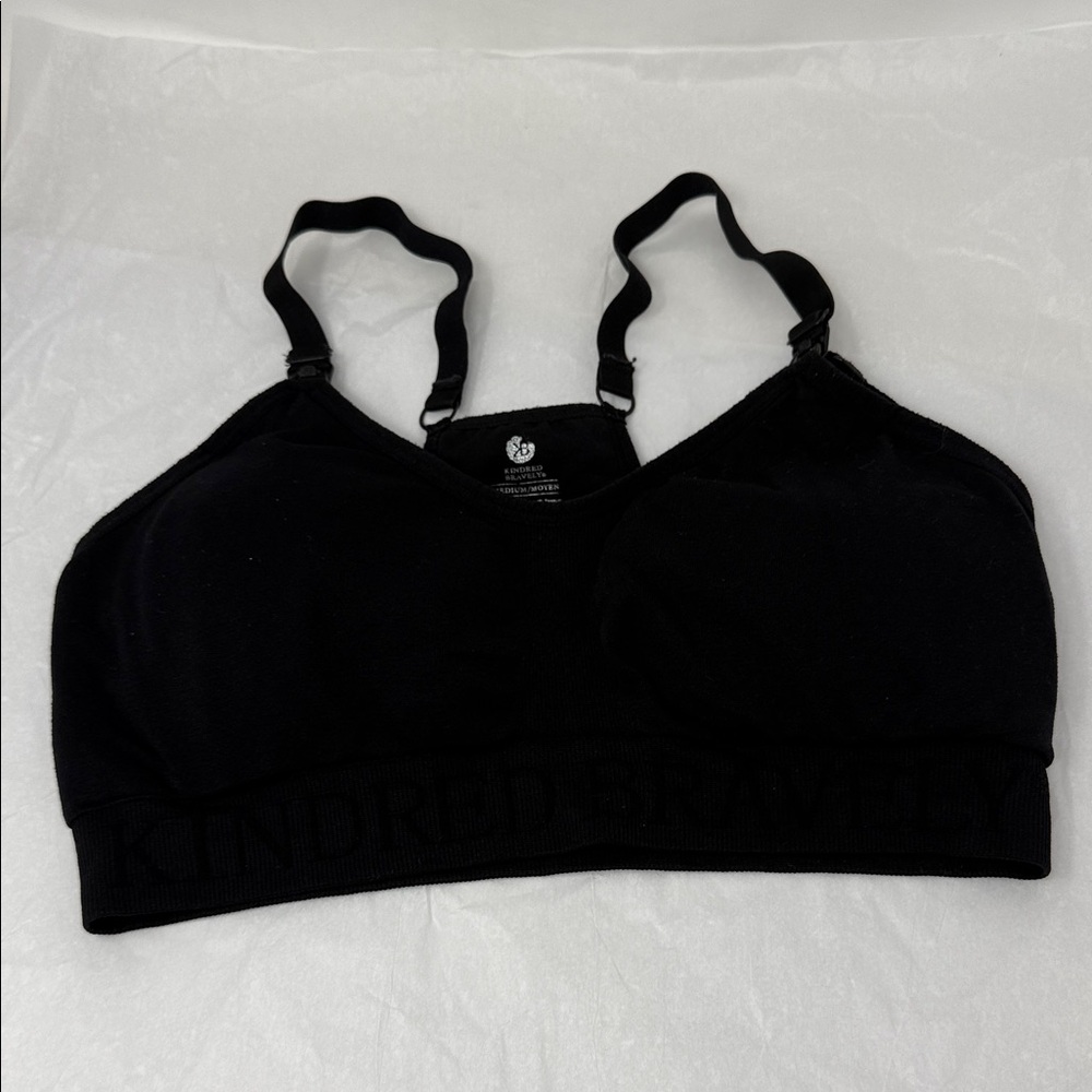 Kindred Bravely Sublime Hands-Free Pumping & Nursing Sports Bra wireless medium